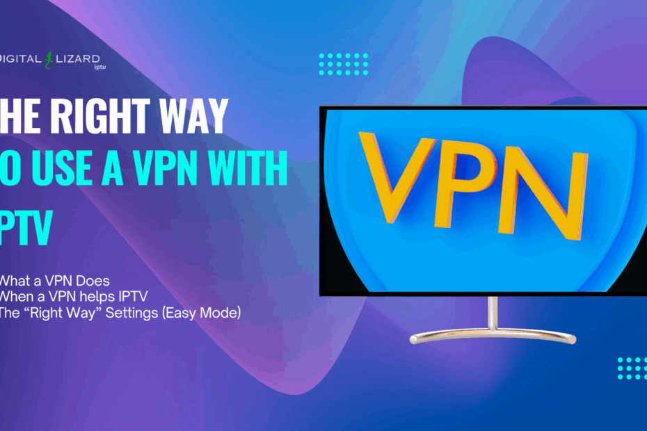 The Right Way to Use a VPN With IPTV